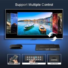 8K HDMI 2.1 Matrix Switch 8x8 | 8K@60 4K@120 HDR Dolby Vision