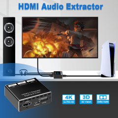 4K60 HDMI Audio Extractor with SPDIF Optical EDID