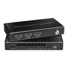 8K60 HDMI 2.1 Splitter 1x2 48Gbps with HDR EDID