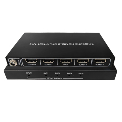 4K60Hz 1x4 HDMI Splitter with Scaler | HDCP 2.2