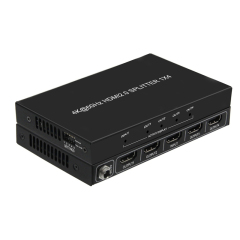 4K60Hz 1x4 HDMI Splitter with Scaler | HDCP 2.2