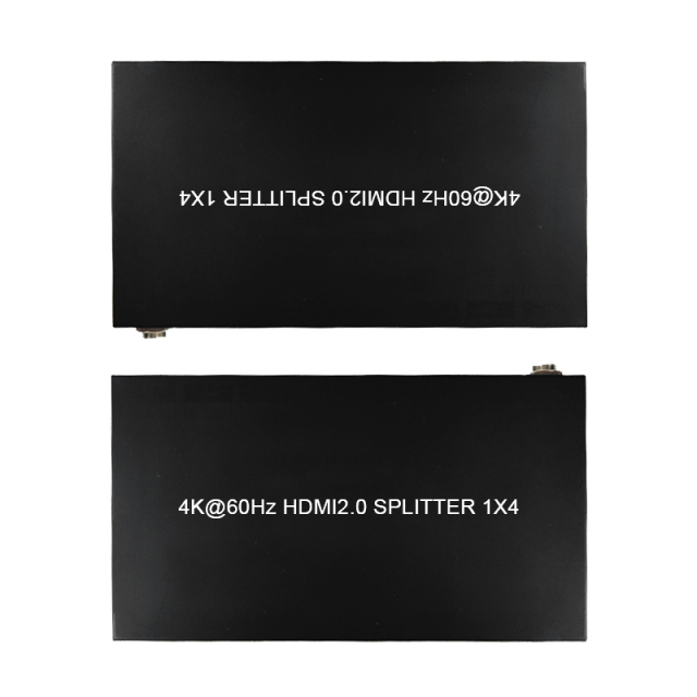 4K60Hz 1x4 HDMI Splitter with Scaler | HDCP 2.2