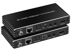 4K HDBaseT 3.0 エクステンダー | HDMI 2.0 4K@60Hz 長距離映像延長対応