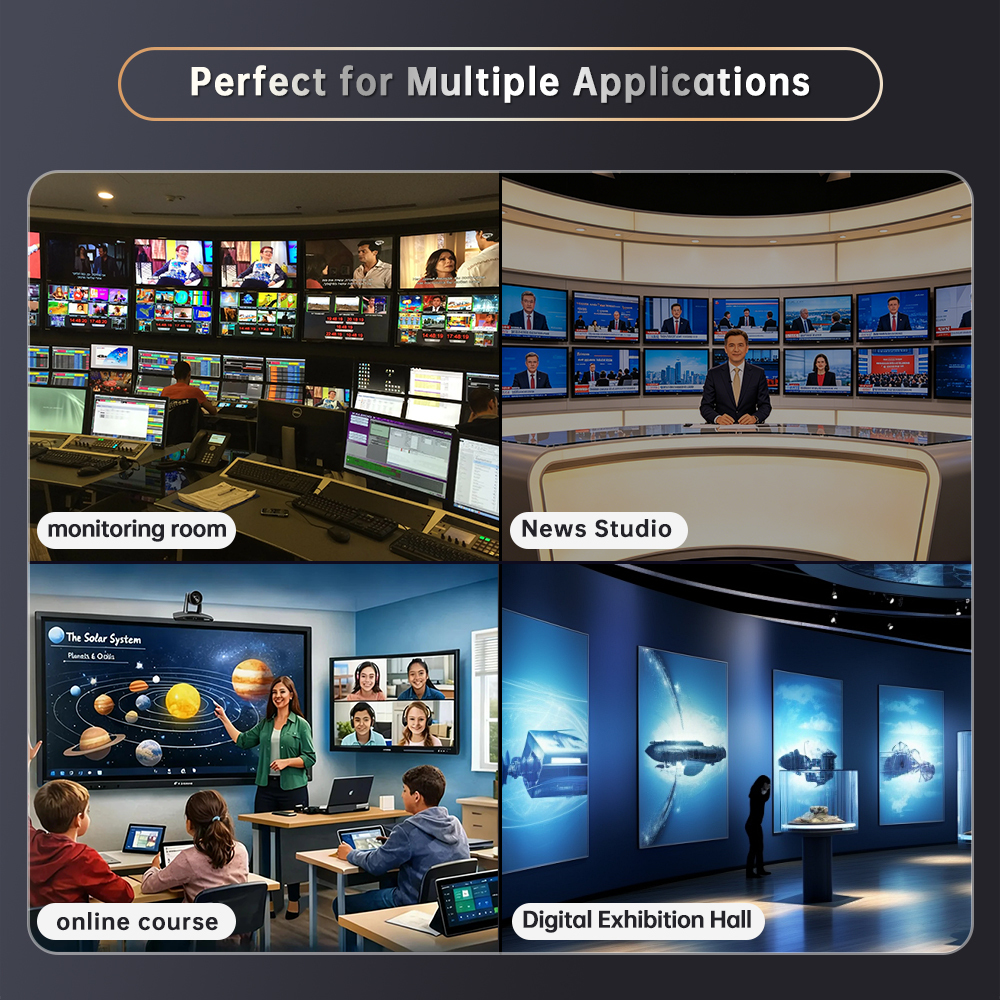 8K HDMI 2.1 Extender Over Cat6a 70m | HDMI Transmitter Receiver with RS232 PoE