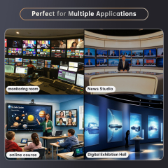 8K HDMI 2.1 Extender Over Cat6a 70m | HDMI Transmitter Receiver with RS232 PoE