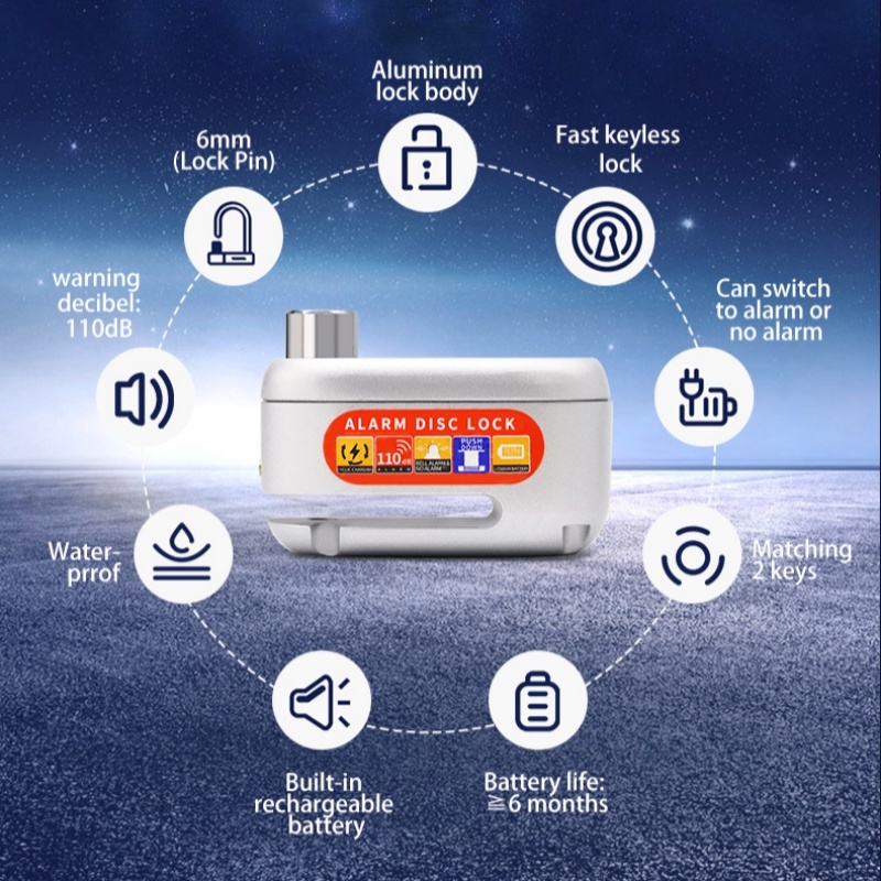 Alarm Disc Lock D3
