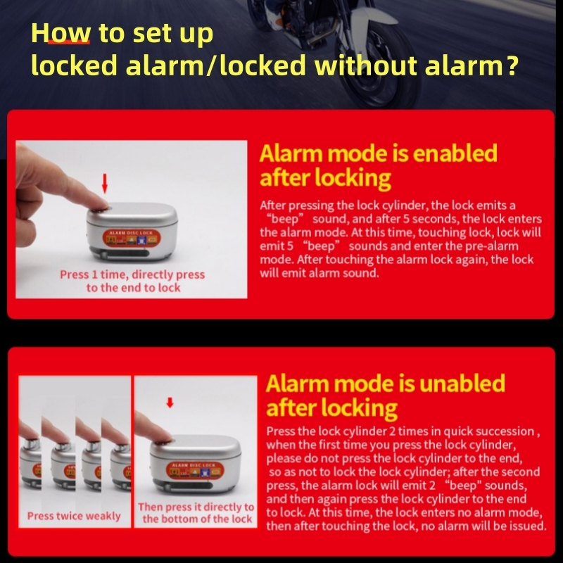 Disc Lock Alarm D3