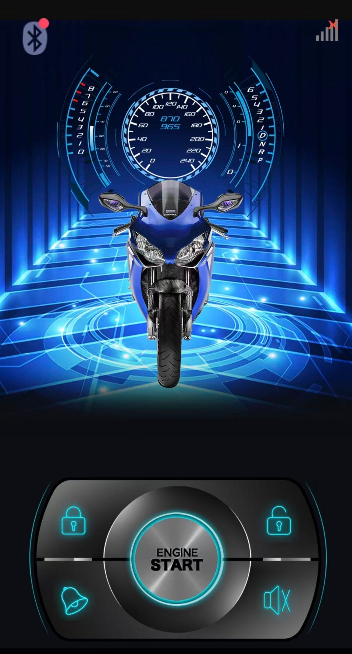 Motorcycle Alarm MF238H