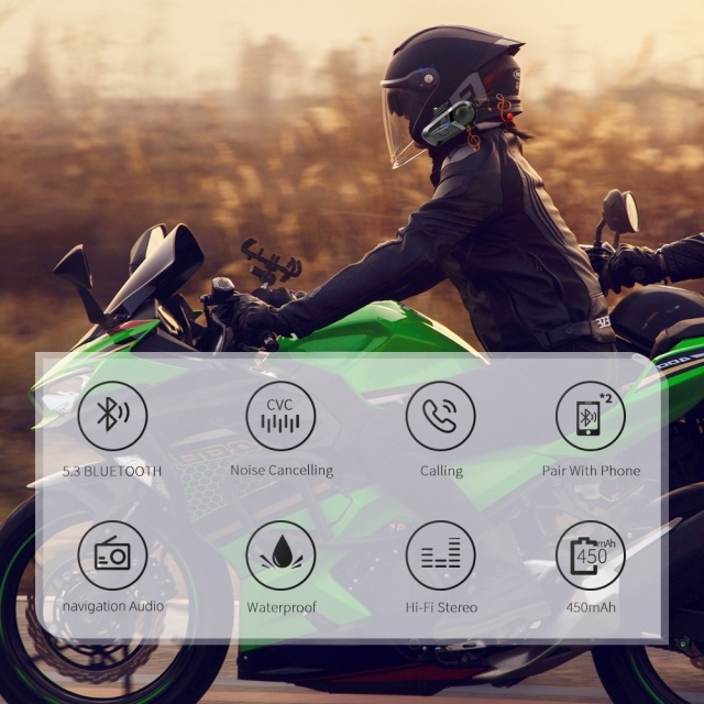 Helmet Headset L1 — Professional Bluetooth Headset for Motorcycle Helmet | Wholesale & OEM Available