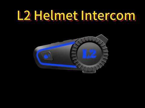 L2 Helmet Intercom Bluetooth Headset | BT5.4 | 35H Battery | IP65 | OEM Manufacturer – Voiture