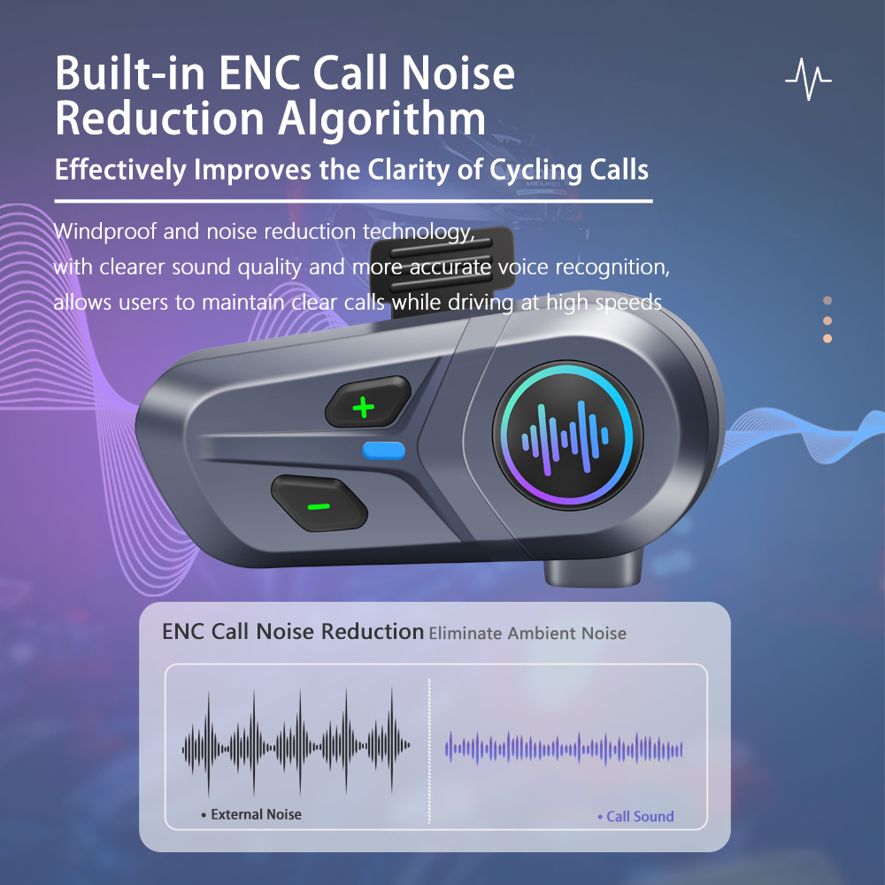 L1 Pro Helmet Bluetooth Headset | BT5.4 | Smart Voice Control | 35H | IP65 | OEM Manufacturer – Voiture