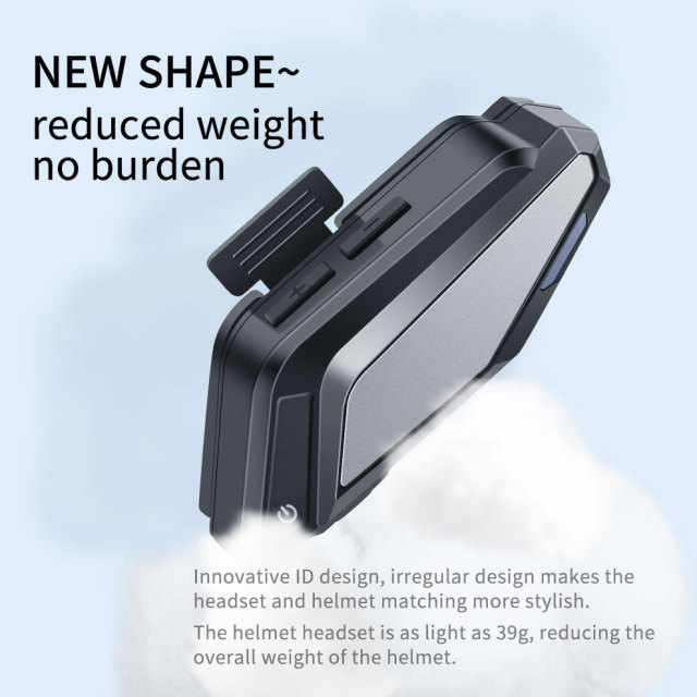 L8 Helmet Bluetooth Headset | 39g Ultralight | BT5.3 | IPX6 | 15H Battery | OEM Manufacturer – Voiture
