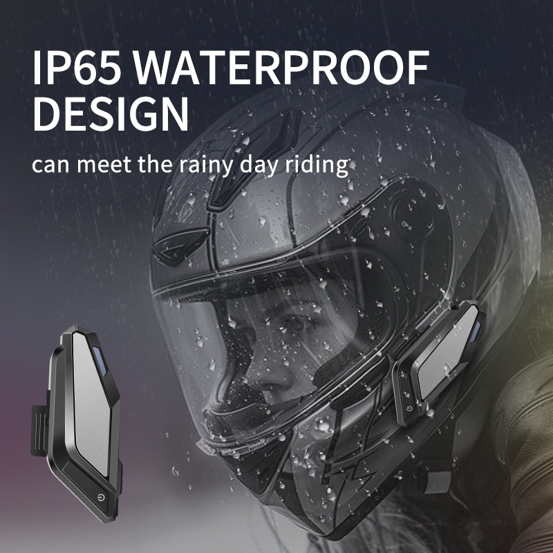 L8 Pro Helmet Bluetooth Headset | 35H Battery | 4 Color Panels | Dual Phone | BT5.3 | IP65 | OEM – Voiture