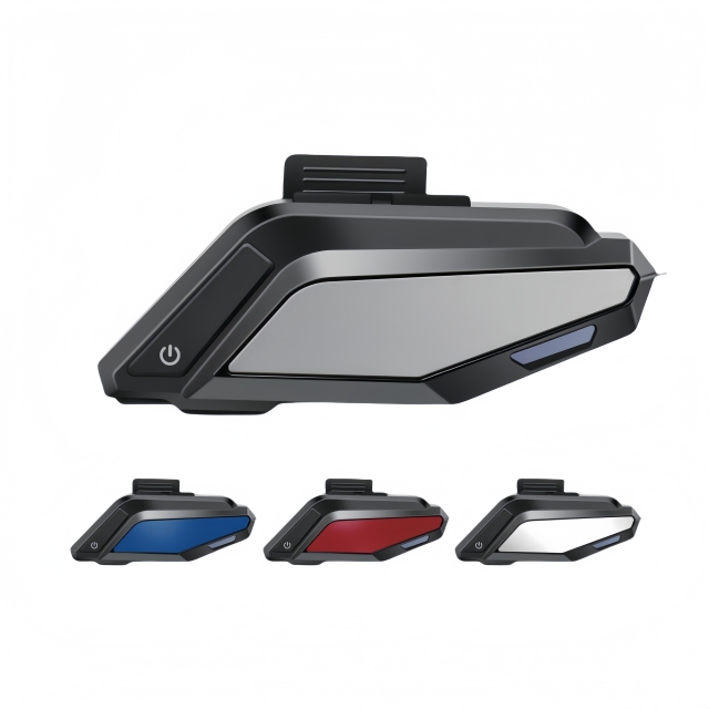 L8 Pro Helmet Bluetooth Headset | 35H Battery | 4 Color Panels | Dual Phone | BT5.3 | IP65 | OEM – Voiture