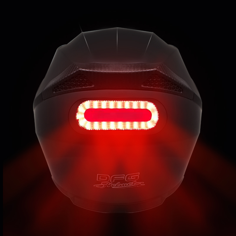 TK512 Motorcycle Helmet Light | NEW UPGRADE | 22 LED | 900mAh 4× Battery | IP67 | Touch Switch | Dual Magnet | OEM ‒ Voiture