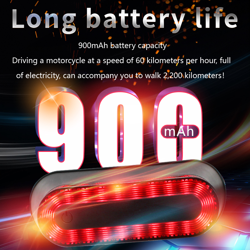 TK512 Motorcycle Helmet Light | NEW UPGRADE | 22 LED | 900mAh 4× Battery | IP67 | Touch Switch | Dual Magnet | OEM ‒ Voiture
