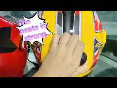 TK503 Helmet Safety Warning Light | 4 LED | 3 Modes | IP65 | 8H | 180° | Hook-and-Loop | OEM – Voiture