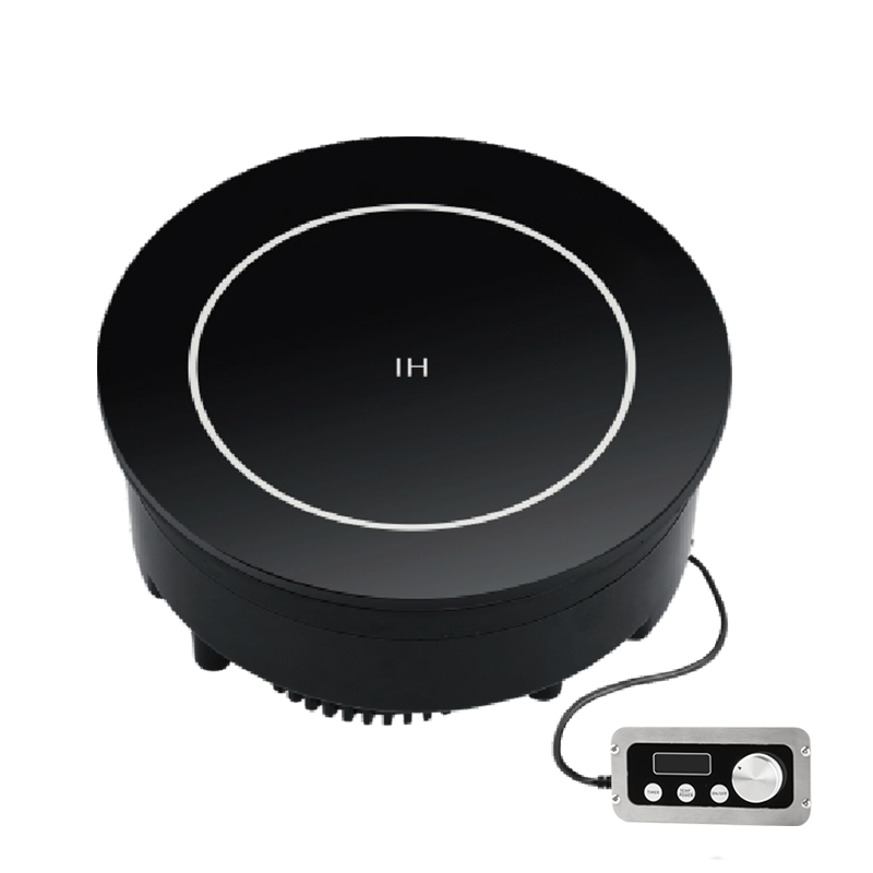 1500W Round Hot Pot Induction Cooker With Remote Wired Control | OEM/ODM Customizable