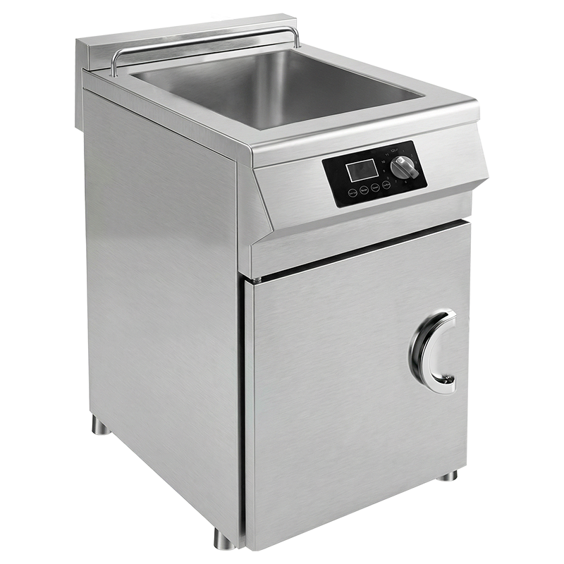 8000W Standing Commercial Induction Fryer With Touch&Knob Control | OEM/ODM Supported
