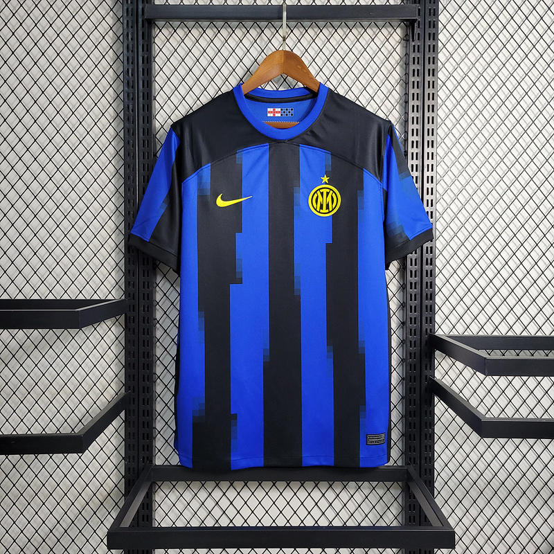 2023-24 Inter Milan Home CUADRADO ARNAUTOVIC THURAM LAUTARO FRATTESI Football jersey