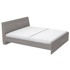 Meubles de chambre à coucher Lit de rangement en bois de 1,5 m/1,8 m