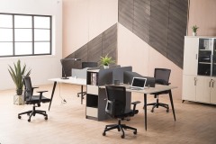 4座办公人员开放式工作站