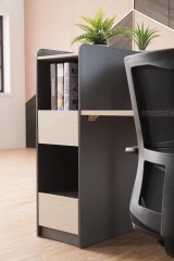 4座办公人员开放式工作站