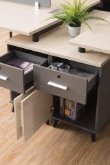 2 Seats or 4 Seats Office Staff Workstation