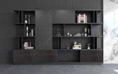 办公室木制书架书柜