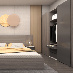 双推拉门储物衣柜