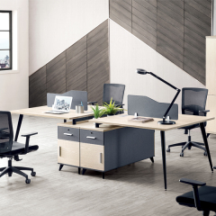4 Seats Office Cubicle Workstation