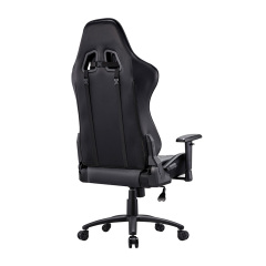 Chaise de jeu RVB noire