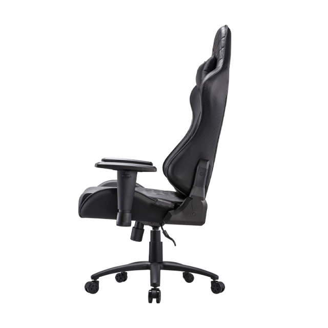 Chaise de jeu RVB noire