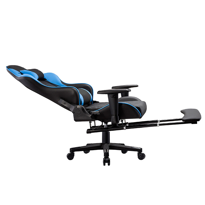 اشترِ كرسي ألعاب GT Racing Dxracer الجديد مع مسند للقدمين وتدليك