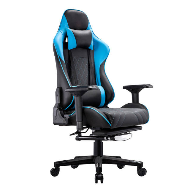اشترِ كرسي ألعاب GT Racing Dxracer الجديد مع مسند للقدمين وتدليك