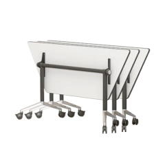 طاولة ندوات على شكل شبه منحرف سداسي الشكل لغرفة اجتماعات المؤتمرات