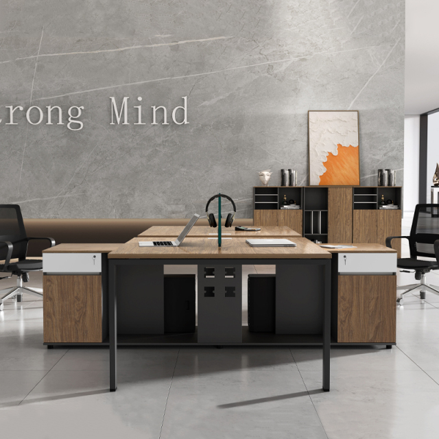 طاولة تقسيم مكتبية حديثة بأربعة أو ستة أو ثمانية أوضاع