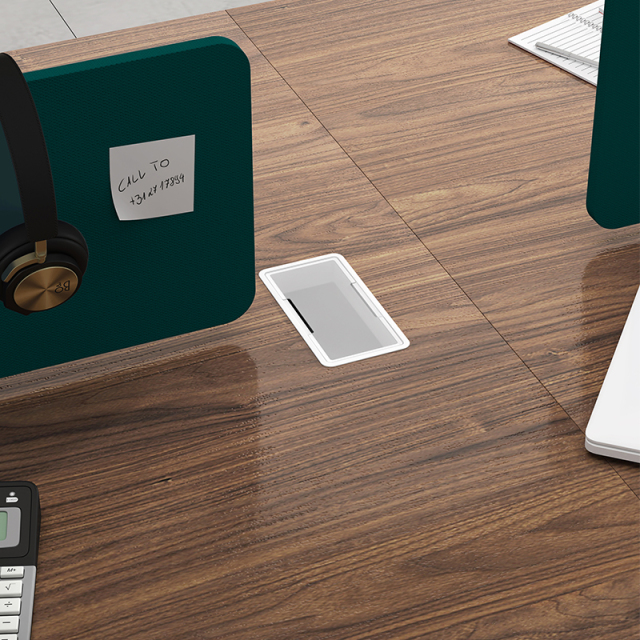 طاولة تقسيم مكتبية حديثة بأربعة أو ستة أو ثمانية أوضاع