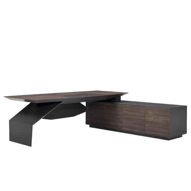 طاولة المدير التنفيذي لمكتب Prisma بنموذج ثلاثي الأبعاد للخبز