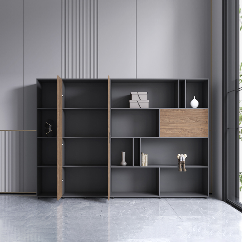 Vintage Inspired Wood Filing Cabinet with 3 Shelves
