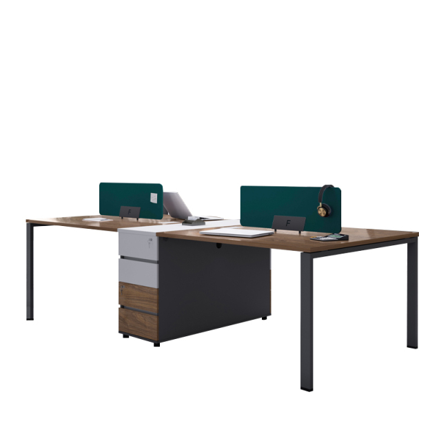 Coworking Spaces Office Table Workstation Modular 4 Person