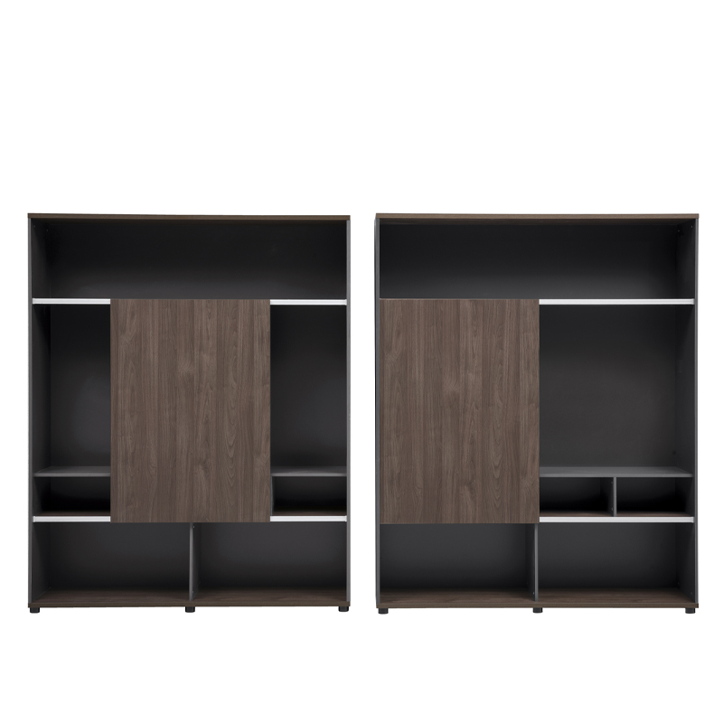 8 Feet Width Filing Cabinet & Bookcase With Open Shelves
