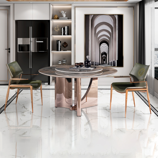 Table à manger en ardoise personnalisée haut de gamme