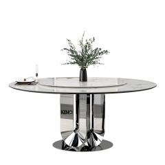 Luxury Dining Table Set 4 Chairs