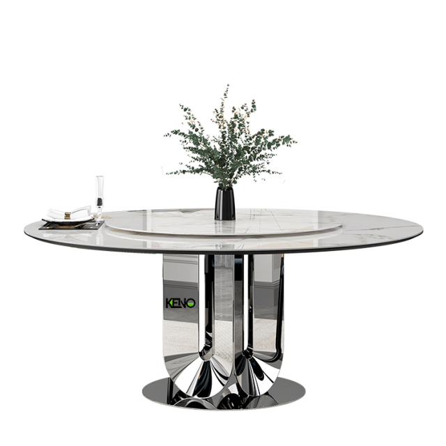 Luxury Dining Table Set 4 Chairs