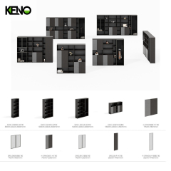 定制书柜组合文件柜