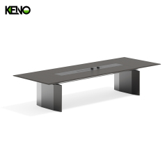 Büro-Besprechungstisch für 20 Personen, modernes Konferenztisch- und Stuhlset