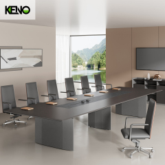 Büro-Besprechungstisch für 20 Personen, modernes Konferenztisch- und Stuhlset