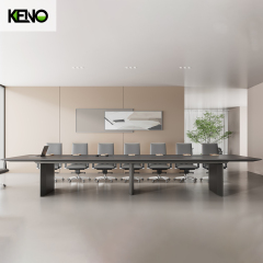 Büro-Besprechungstisch für 20 Personen, modernes Konferenztisch- und Stuhlset