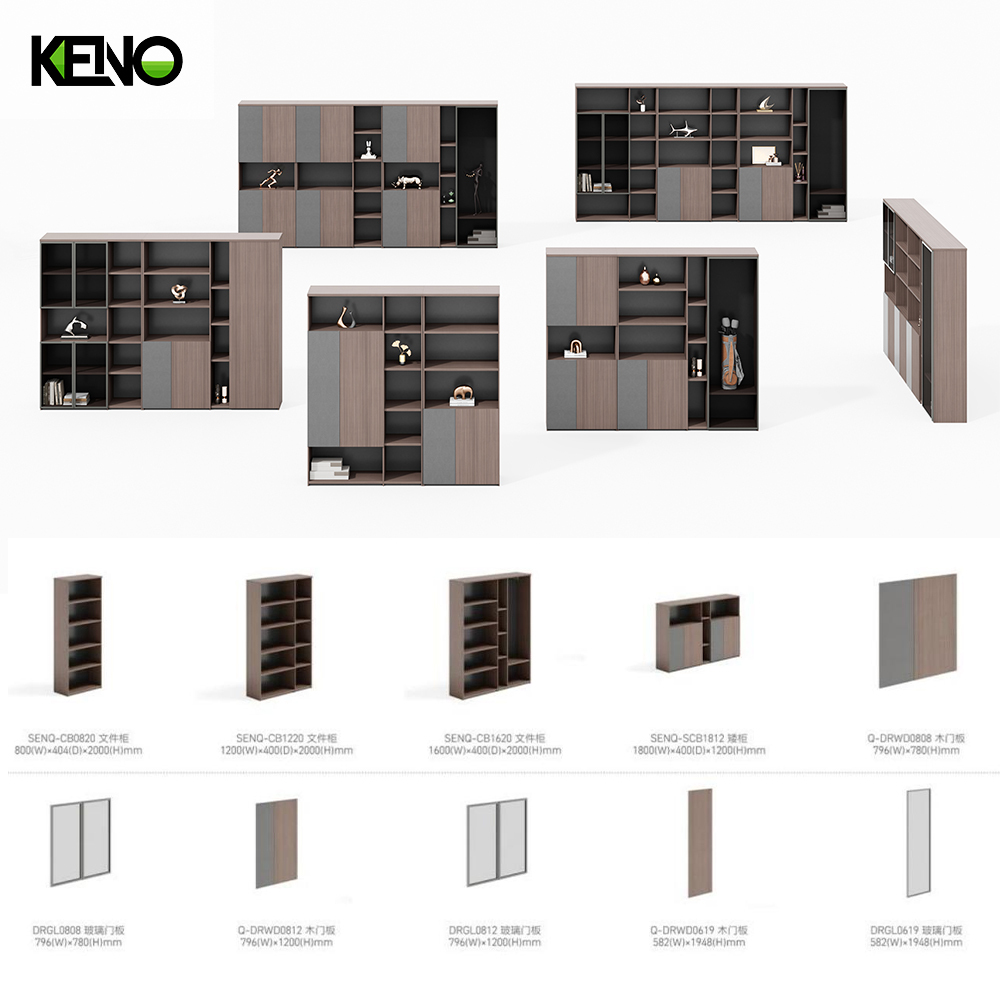 Various Combination Cabinets 5 Drawer Vertical Bookshelf and Fireproof Filing Cabinet Sideboard and Tea Cabinet